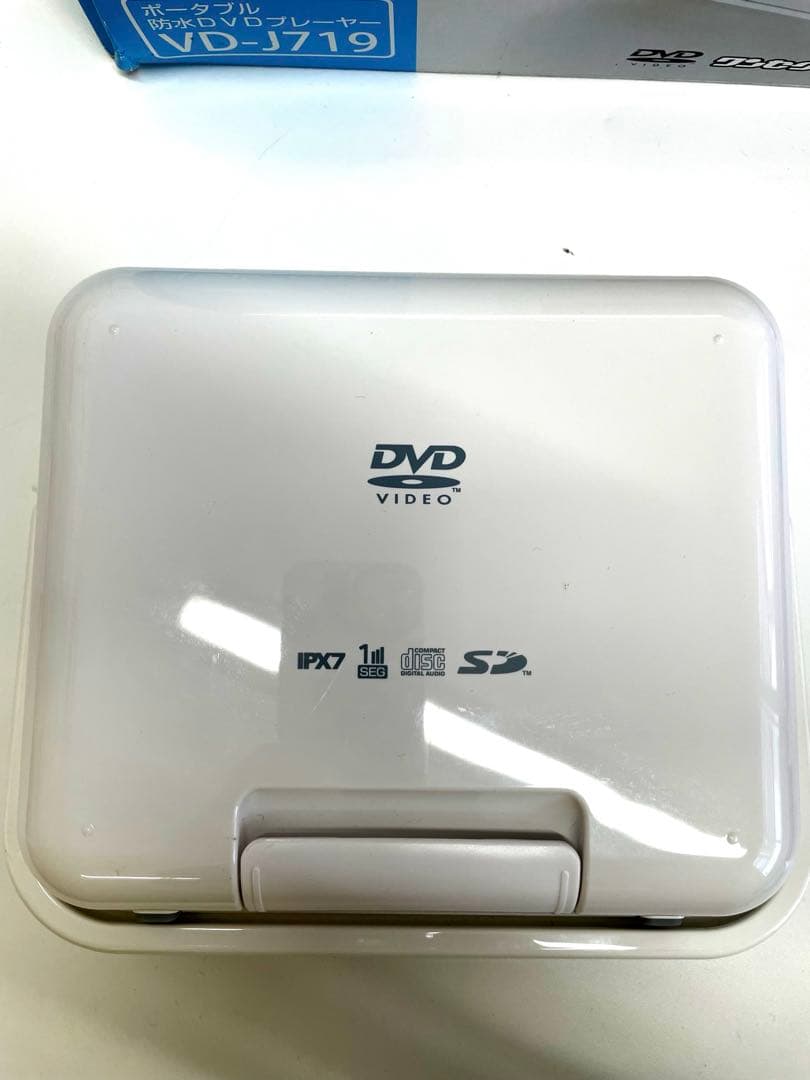 プレーヤー TWINBIRD DVD ZABADY VD-J719