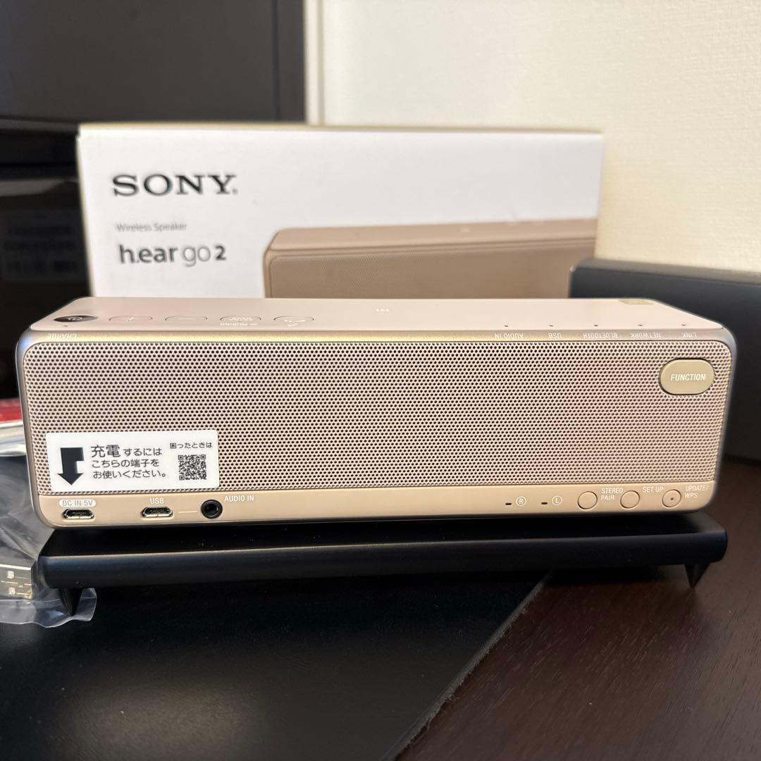 SONY ハイレゾ ワイヤレスポータブルスピーカーSRS-HG10