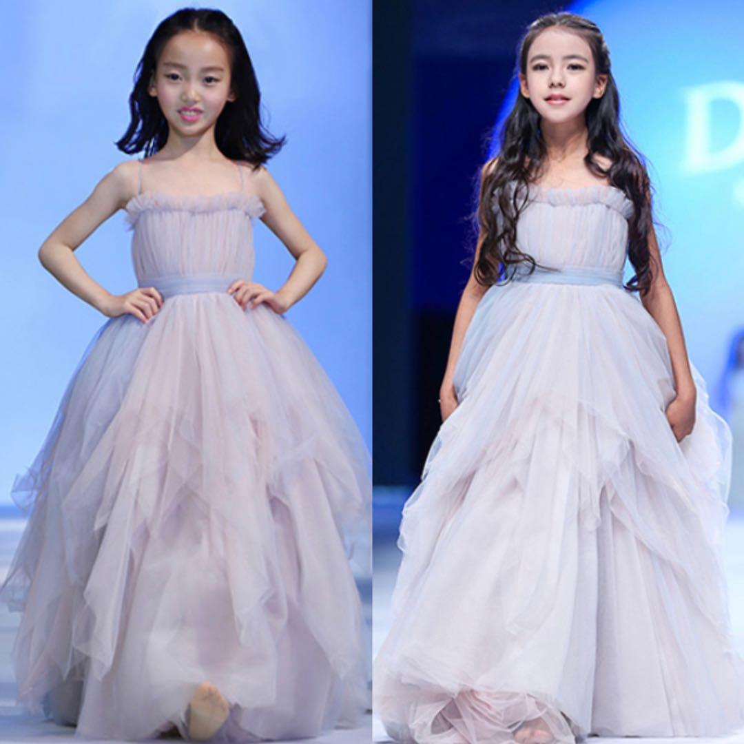 子供ドレスプリンセスロング キッズドレス発表会 ドレスワンピースフォーマル