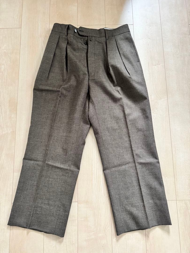 パンツ NEAT Scotch Cheviot Wide Type I size48
