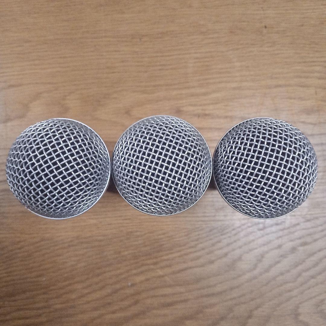 SHURE ダイナミックマイクPG58-3本とケーブルセット
