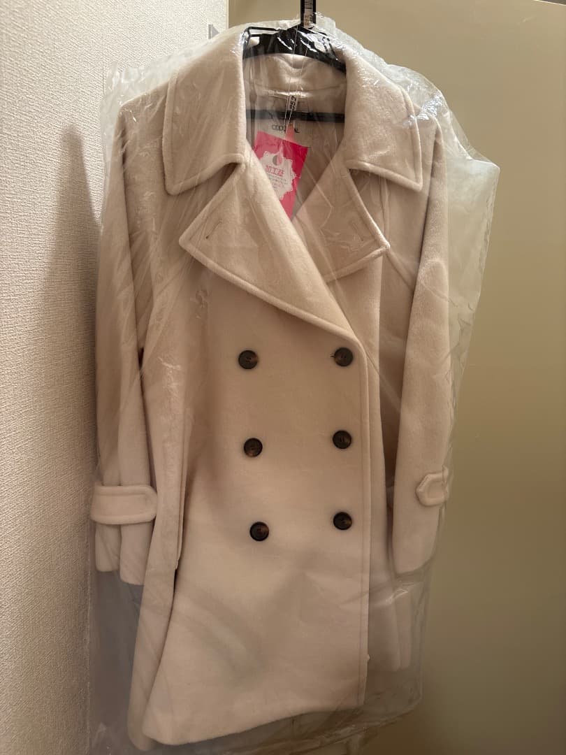 COCODEAL ココディール ミドル丈ウールトレンチコート