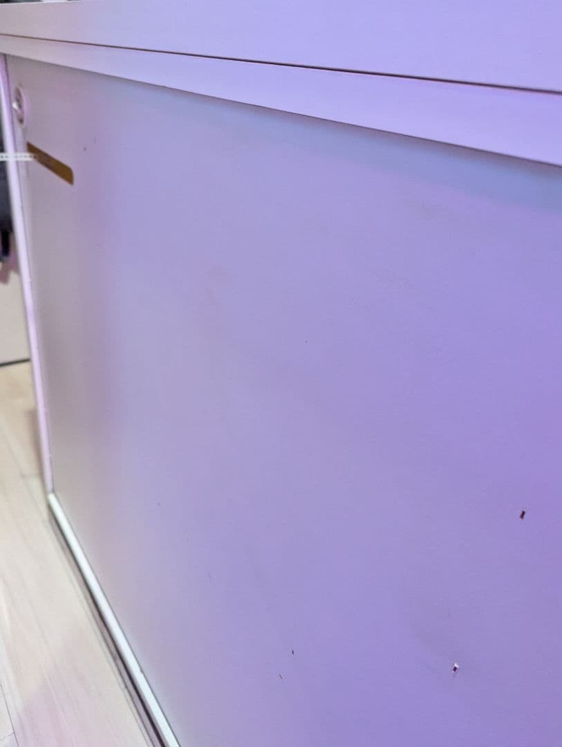 ニトリ　キッチンカウンター(アルミナ2 120CT SI)