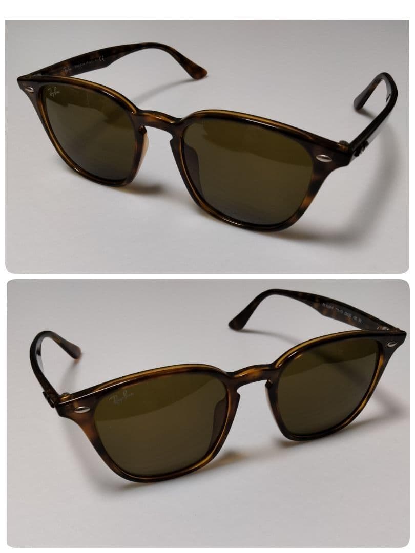 Ray-Banサングラス RＢ4258 べっ甲柄ブラウンレンズ　極美品