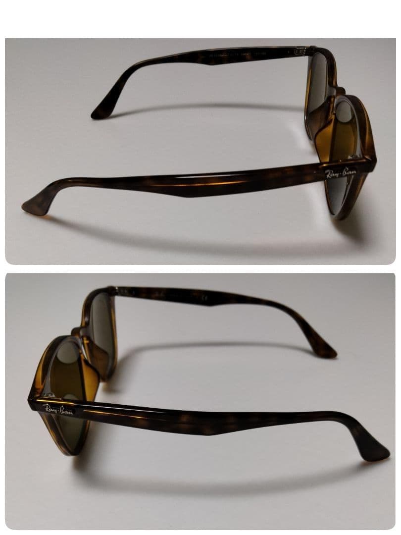 Ray-Banサングラス RＢ4258 べっ甲柄ブラウンレンズ　極美品