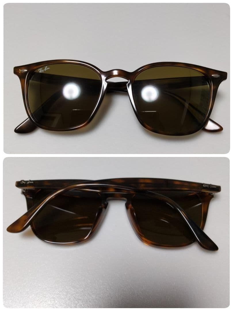 Ray-Banサングラス RＢ4258 べっ甲柄ブラウンレンズ　極美品