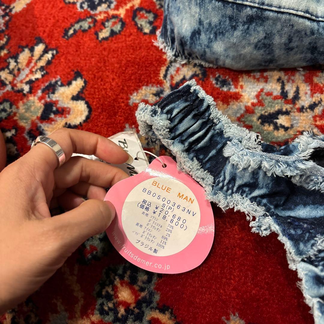 blue man 水着 ブラジリアン ビキニ　デニム
