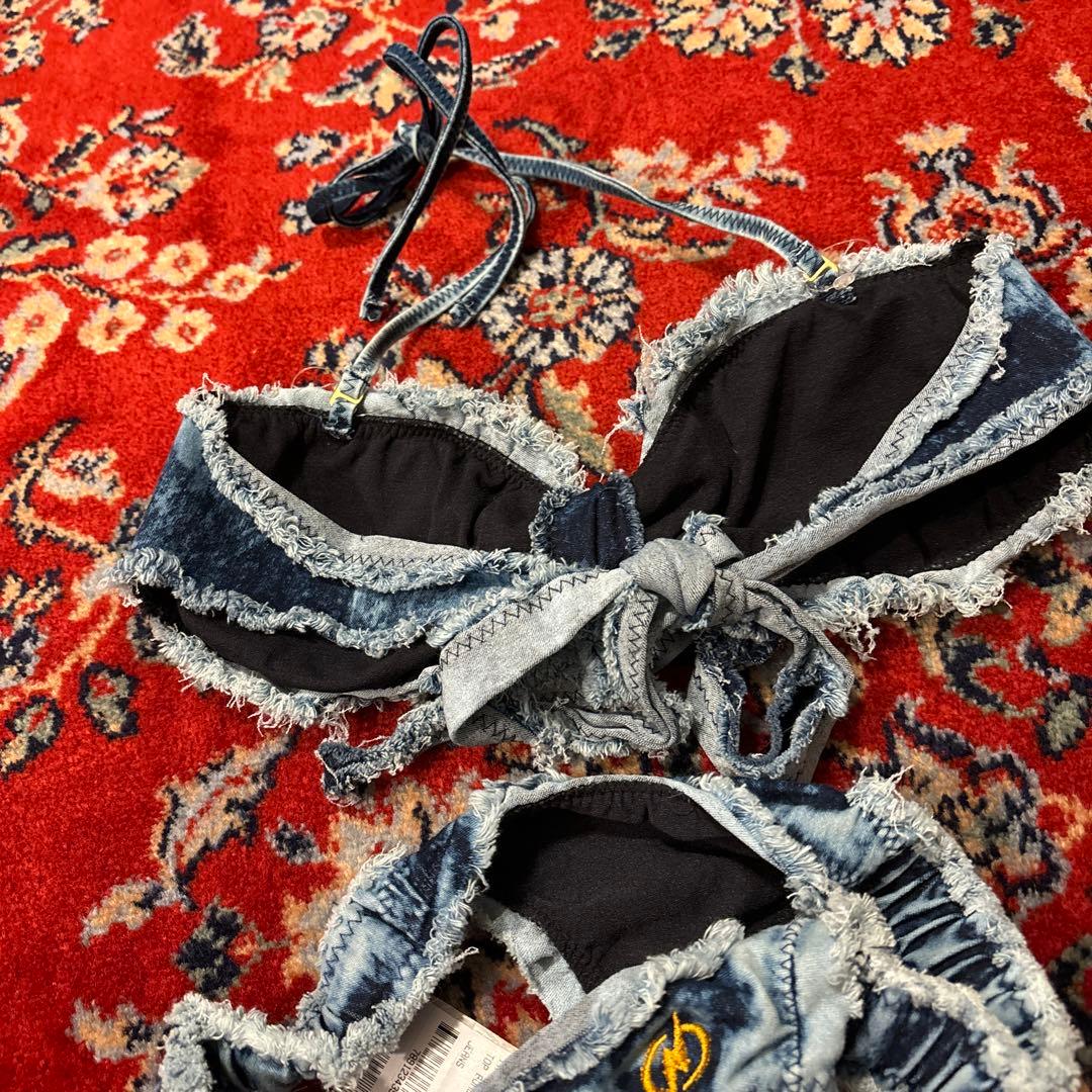 blue man 水着 ブラジリアン ビキニ　デニム