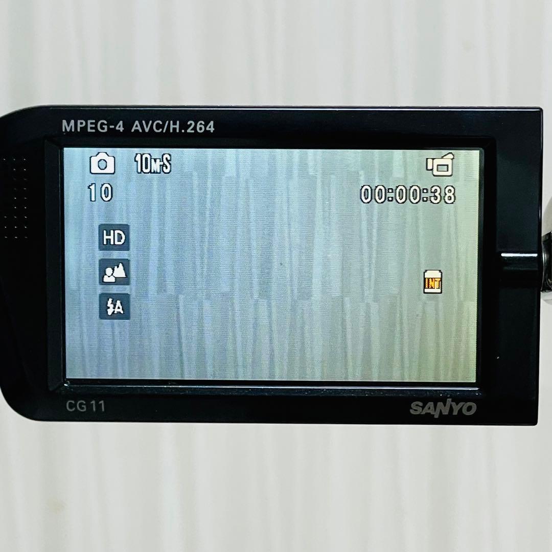 SANYO Xacti デジタルムービーカメラ DMX-CG11 ゴールド