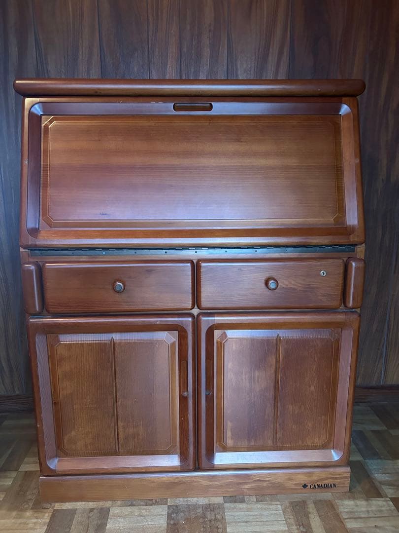 東海家具　ライティングビューローデスク　CANADIAN