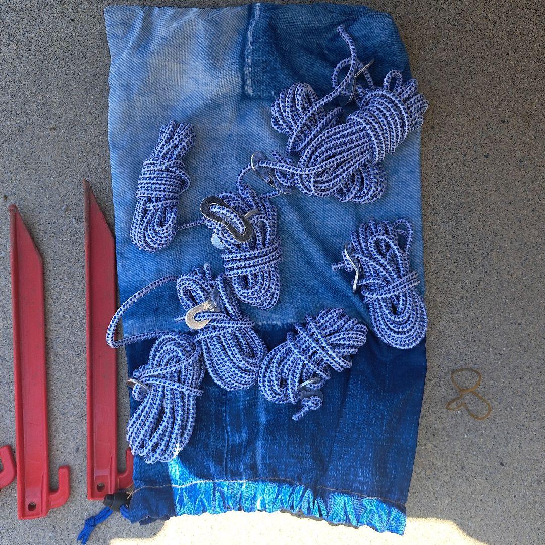 美品 Coleman IL タフワイドドームⅣ/300 コールマン デニム