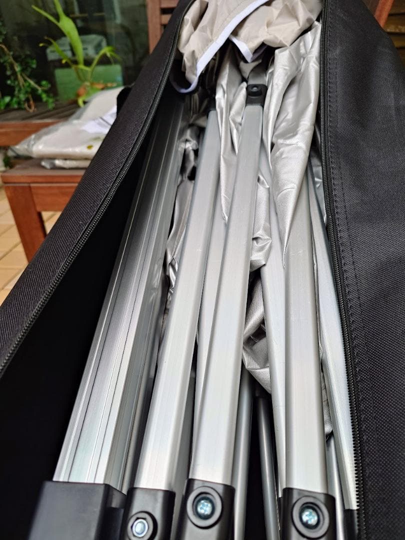 新品未使用 FIELDOOR ワンタッチタープ テント 2.5 x 2.5強化版