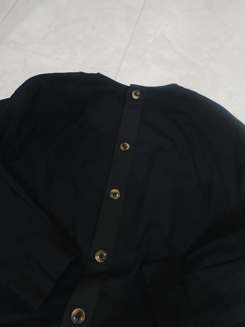 セオリーリュクス2023ロングワンピースHatch Sigrid 黒