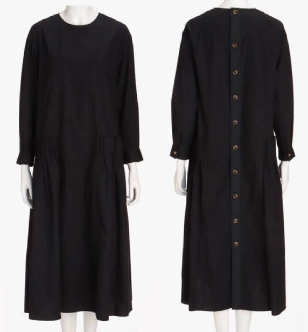 セオリーリュクス2023ロングワンピースHatch Sigrid 黒