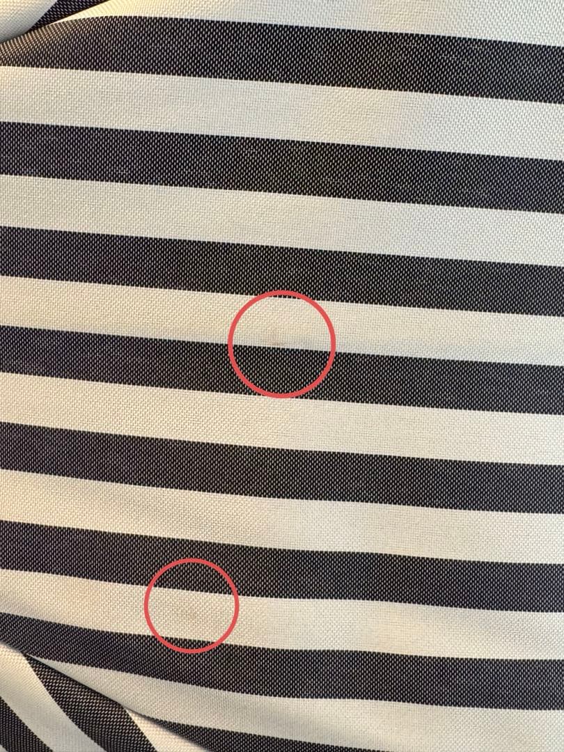 サンバリア100 日傘 ストライプ Mサイズ 長傘 白黒 モノトーン