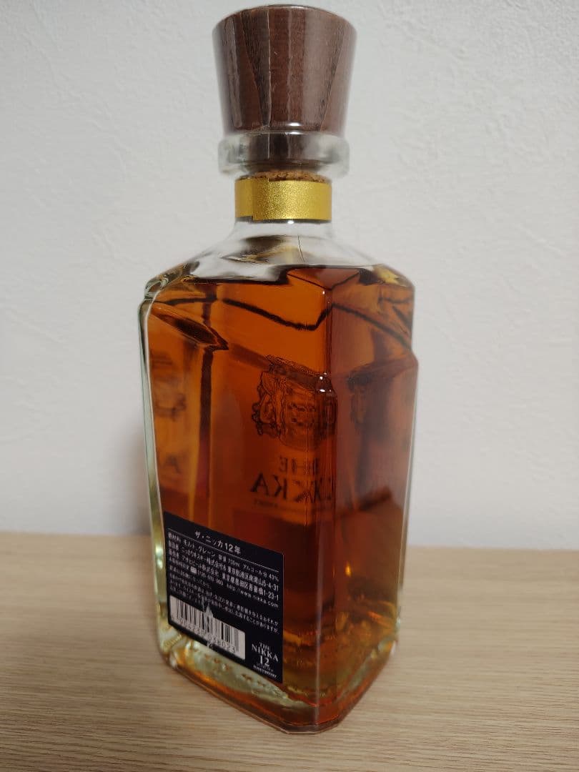 【週末値下げ】ザニッカ12年　THE NIKKA 12 years old