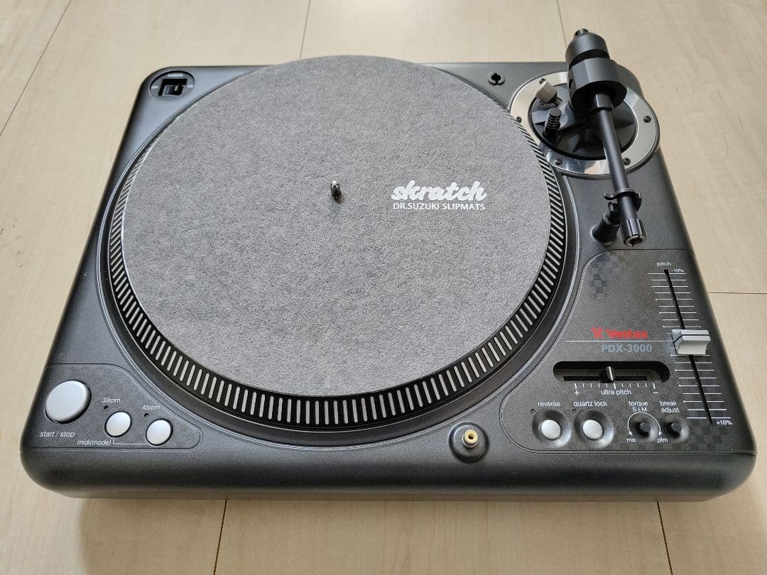 【Vestax】PDX-3000DJターンテーブル★超美品!!★動作確認済み