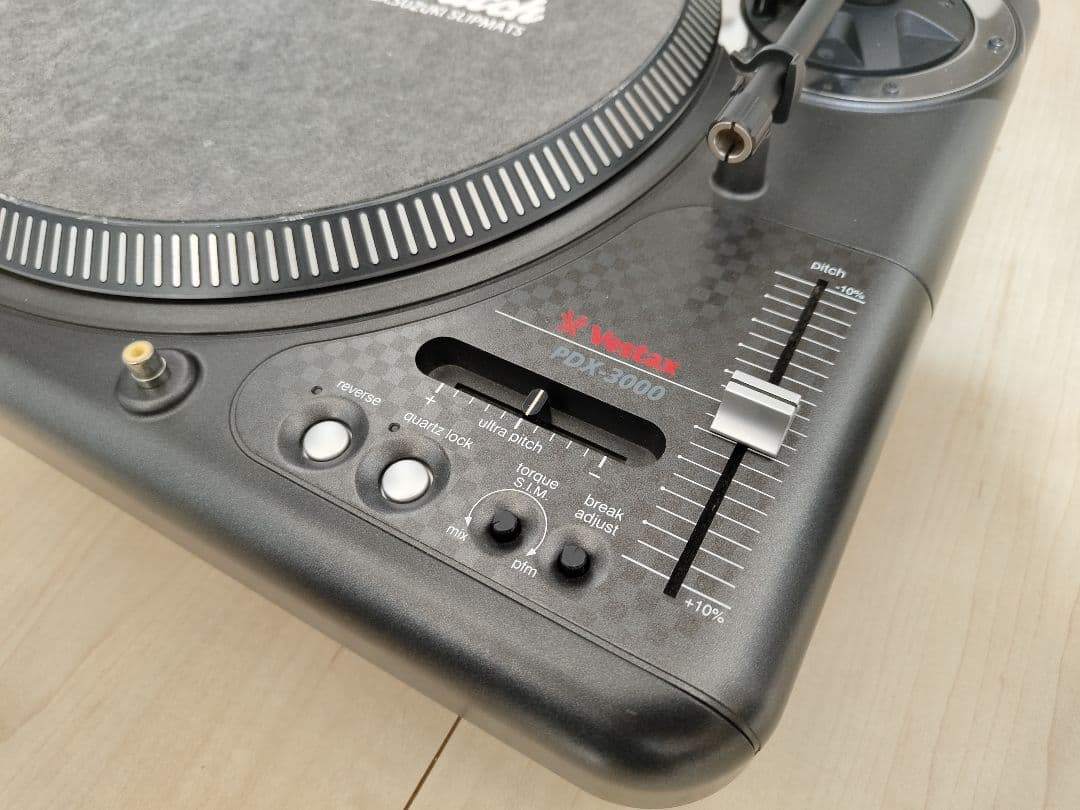 【Vestax】PDX-3000DJターンテーブル★超美品!!★動作確認済み