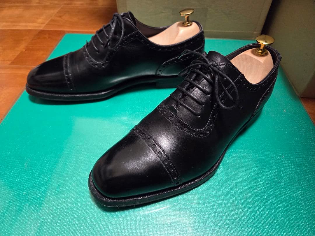 GRENSON グレンソン　クオーターブローグ　ブラック　6.5