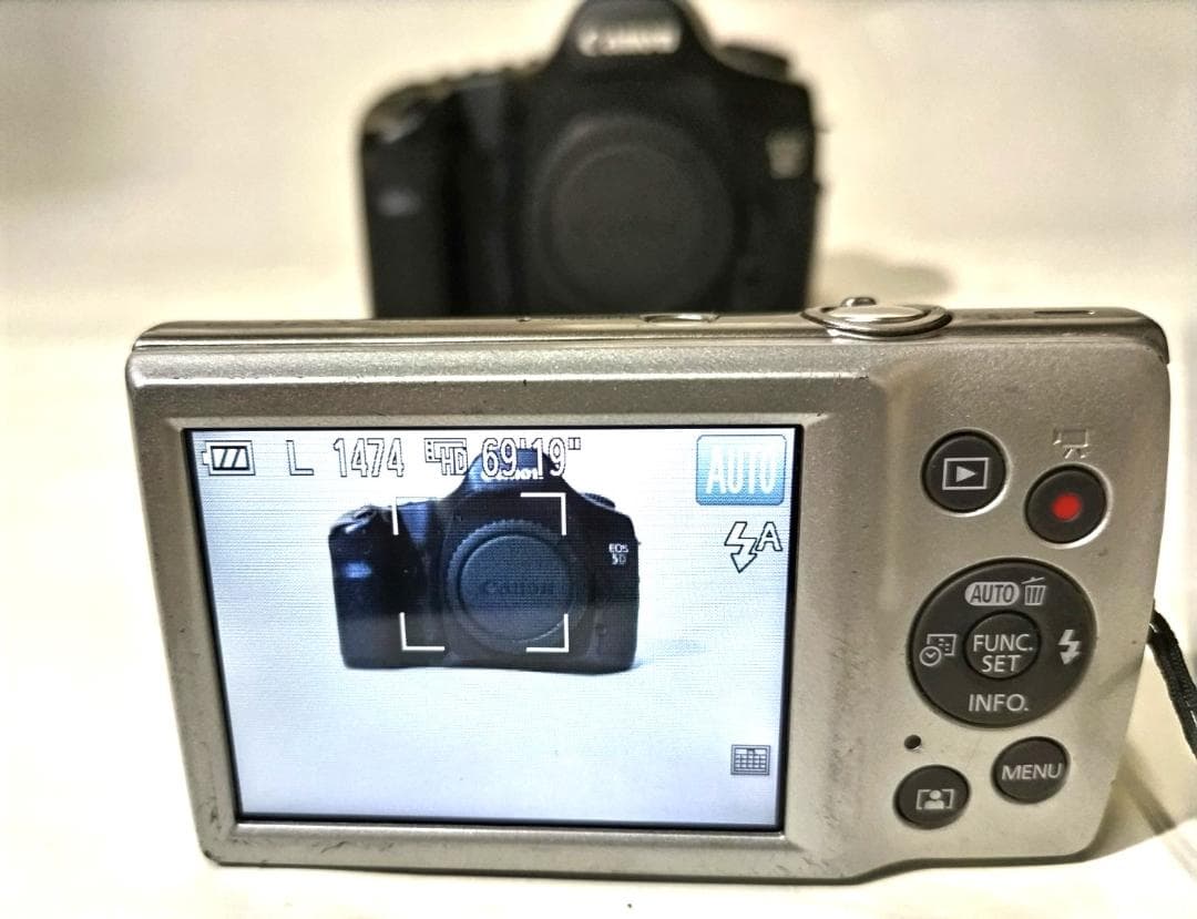 動作品　Canon IXY 200 SILVER DigitalCamera