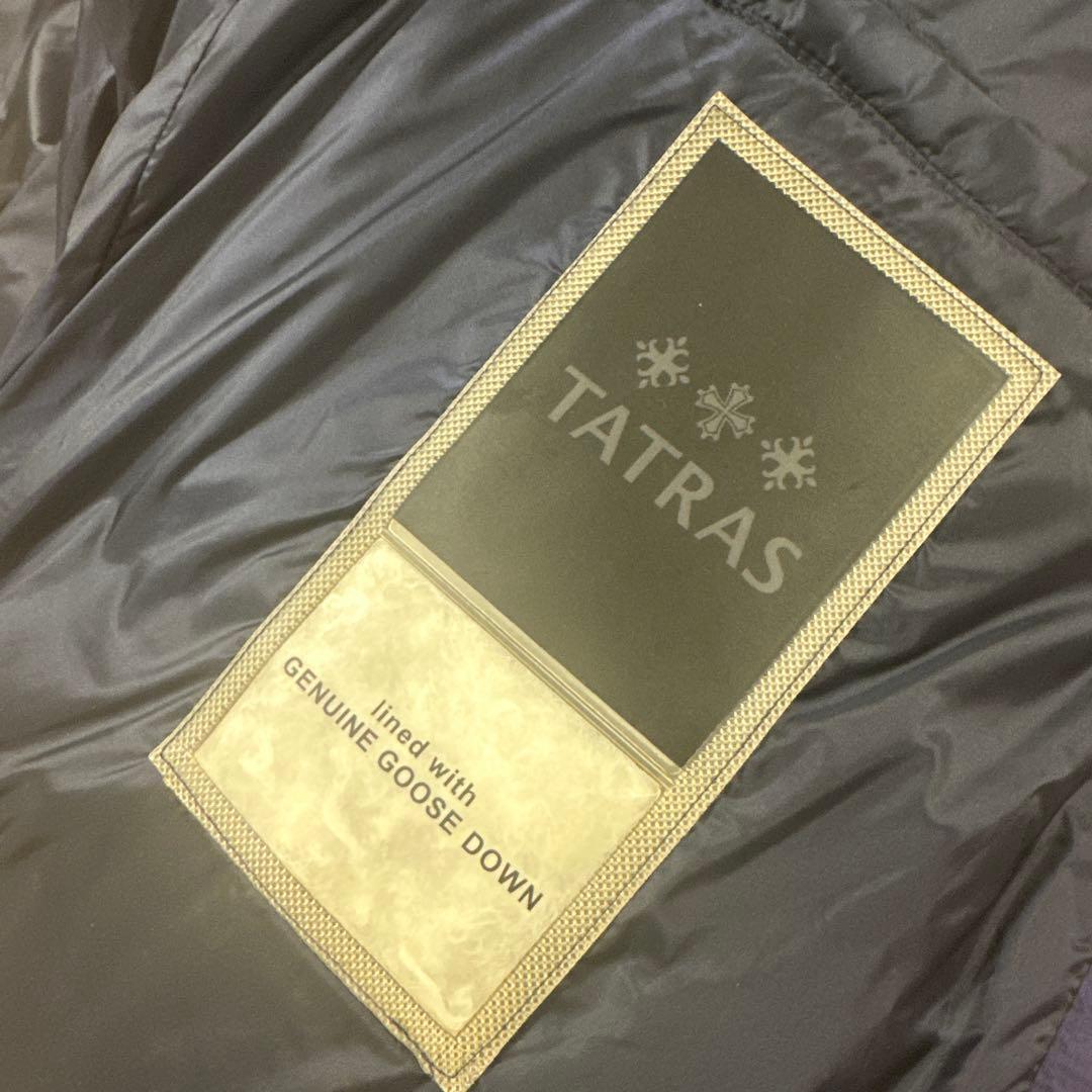 タトラス【交渉・即購入可】ダウン 03サイズ M~L ネイビー　パープル