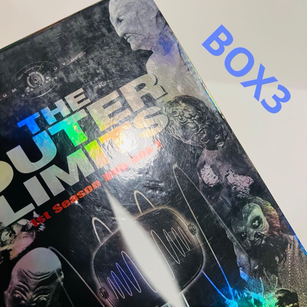 【希少】アウターリミッツ完全版 DVD-BOX 全3巻セット　外箱傷みあり