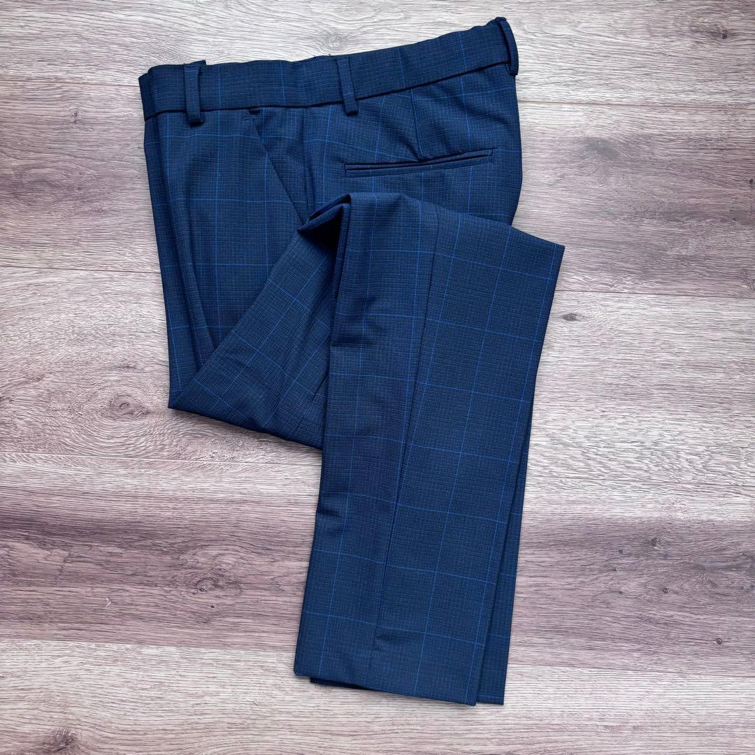 ZARA KIDS チェックスーツブレザー&パンツ、シャツ、ネクタイ4点セット