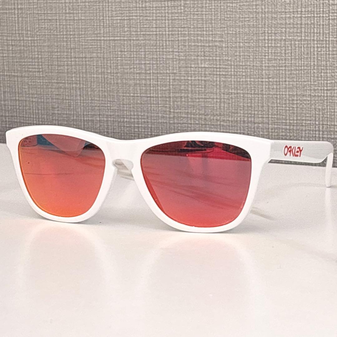 OAKLEY オークリー Frogskins フロッグスキン ホワイト 保存袋