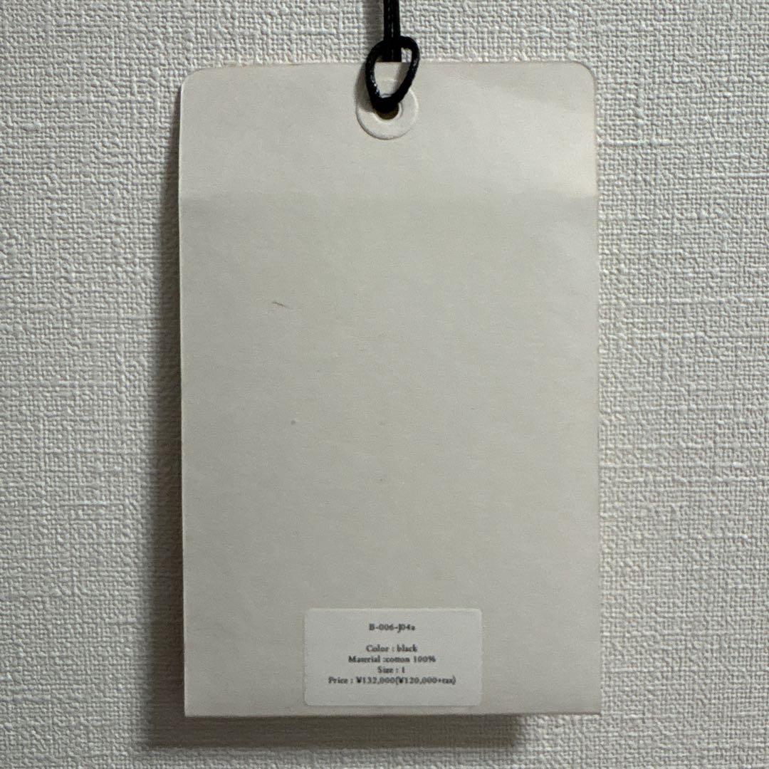 【1/15まで】BLACKBIRD COVERALLS BLACK 25AW 1