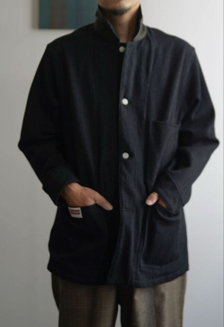 【1/15まで】BLACKBIRD COVERALLS BLACK 25AW 1