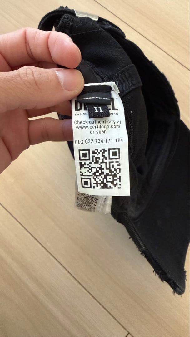 DIESEL ベースボールキャップ　C-ODY