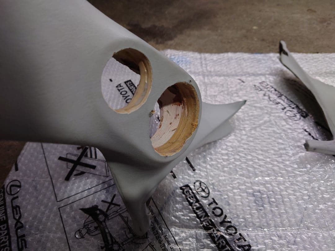 ワンオフ　MH21 MH22 ワゴンR用加工Aピラー