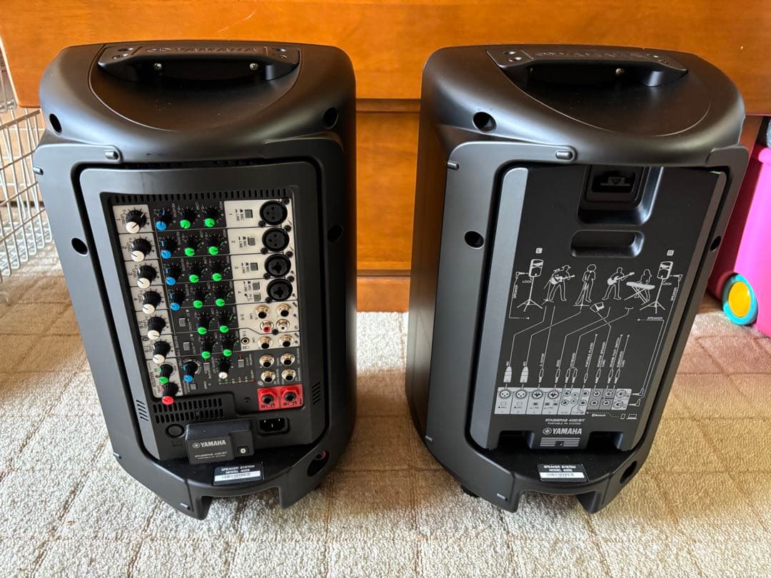 YAMAHA ポータブルスピーカー ミキサー機能付き