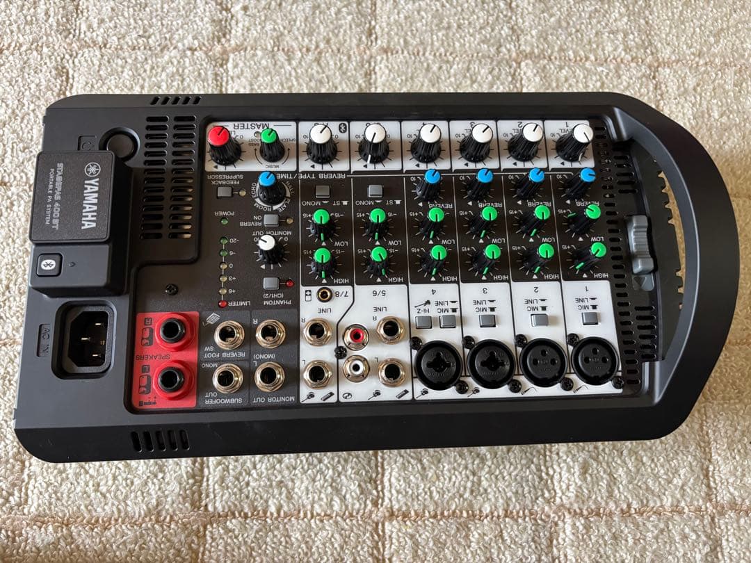YAMAHA ポータブルスピーカー ミキサー機能付き