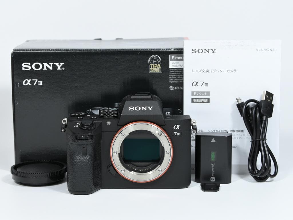 【美品】 ソニー α7 III ILCE-7M3 ボディ 《ショット数2024》