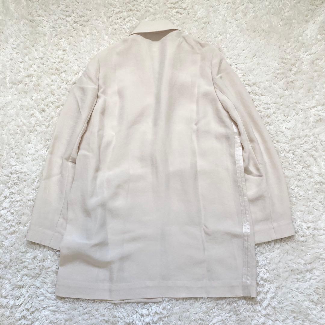 未使用✨️タグ付 24SS スタイリング バックサテンジャケット アイボリー 0
