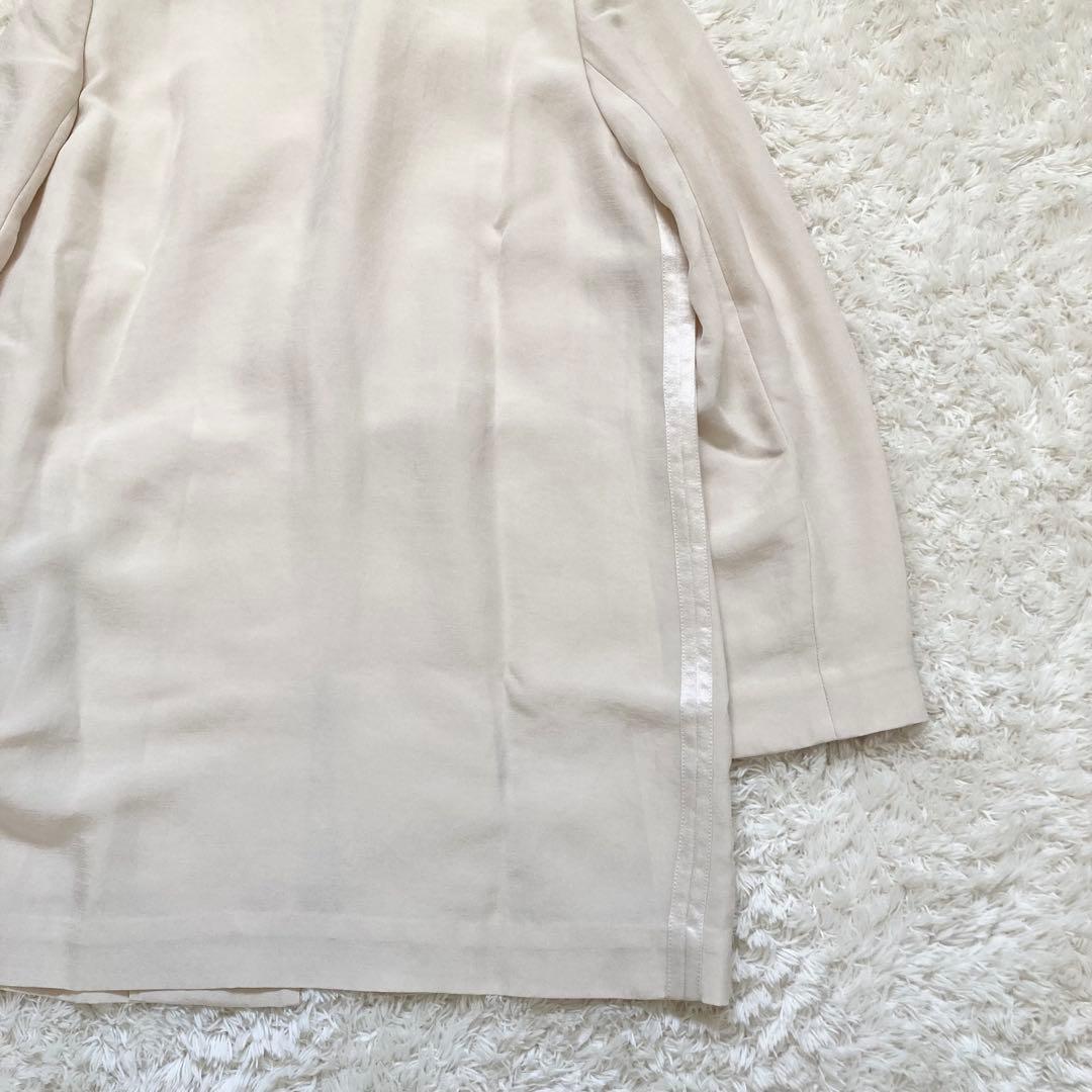 未使用✨️タグ付 24SS スタイリング バックサテンジャケット アイボリー 0