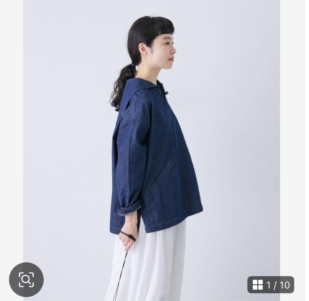 かぐれ デニムセーラープルオーバー《INDIGO》アーバンリサーチ