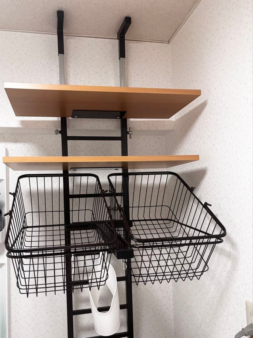 突っ張り式ランドリーラック