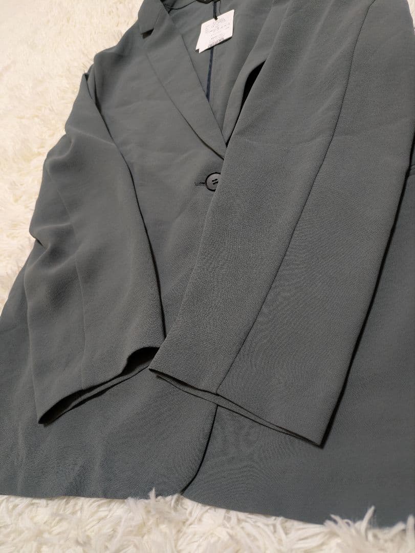 ✨新品タグ付き✨　インディヴィ　テーラード　大きいサイズ　UVカット　サイズ15