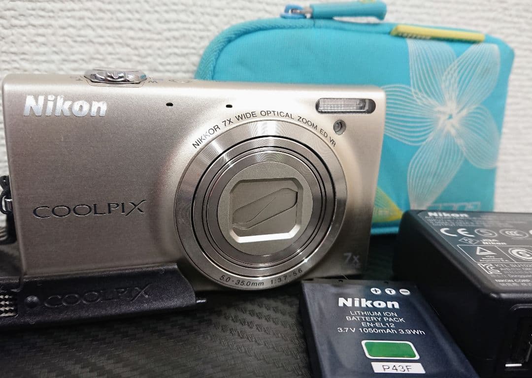 H1【通電確認済】 Nikon COOLPIX S6100 デジタルカメラ