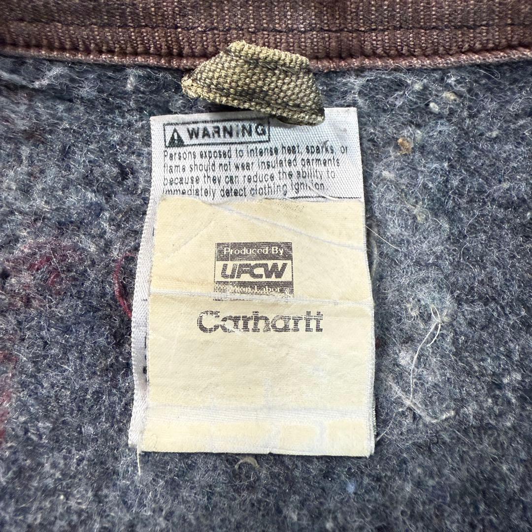 USA製■カーハート 【L】00sチョアコート モスグリーン フェード 雰囲気◎