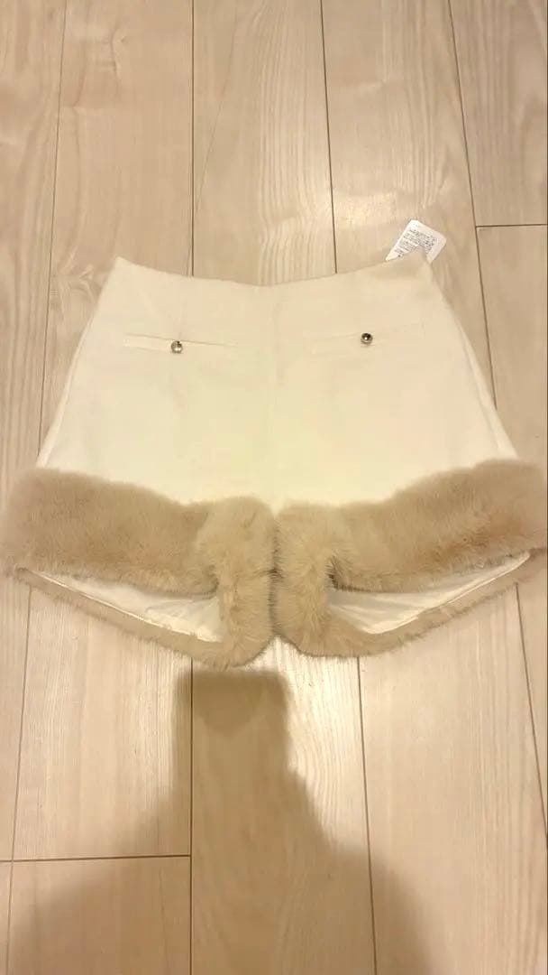 LILY BROWN リリーブラウン　エコファーショートパンツ　2025新品