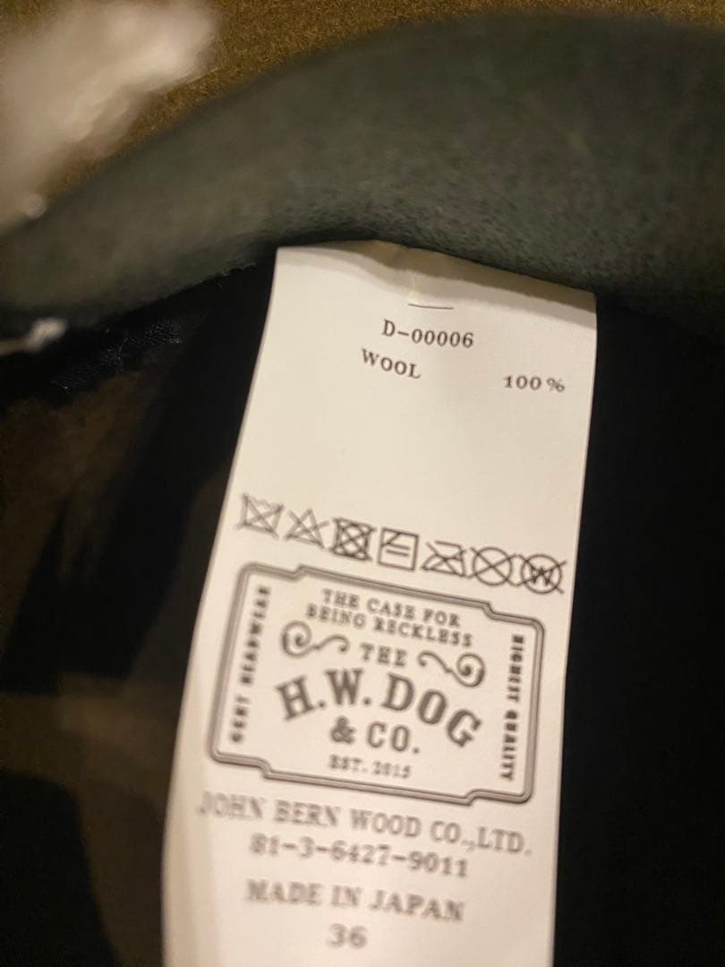 kaz　THE H.W DOG&CO. FRONT-H 36