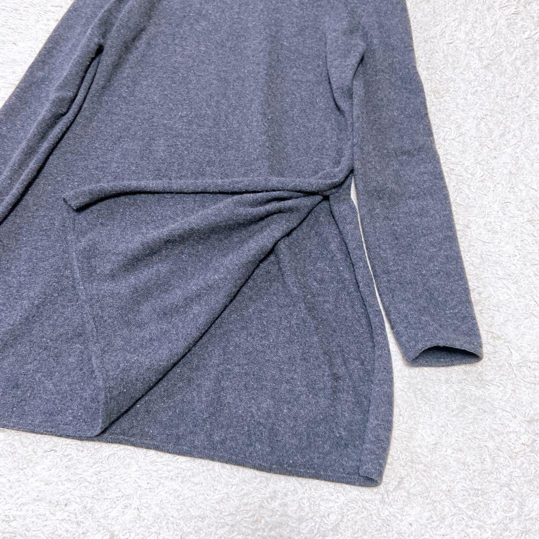 ヴァレンティノ ガラヴァーニ イタリア製カシミヤ100% チュニックワンピース