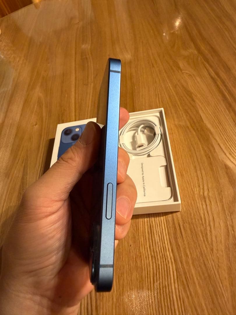 【美品】iPhone 13 mini 256GB ブルー SIMフリー 本体