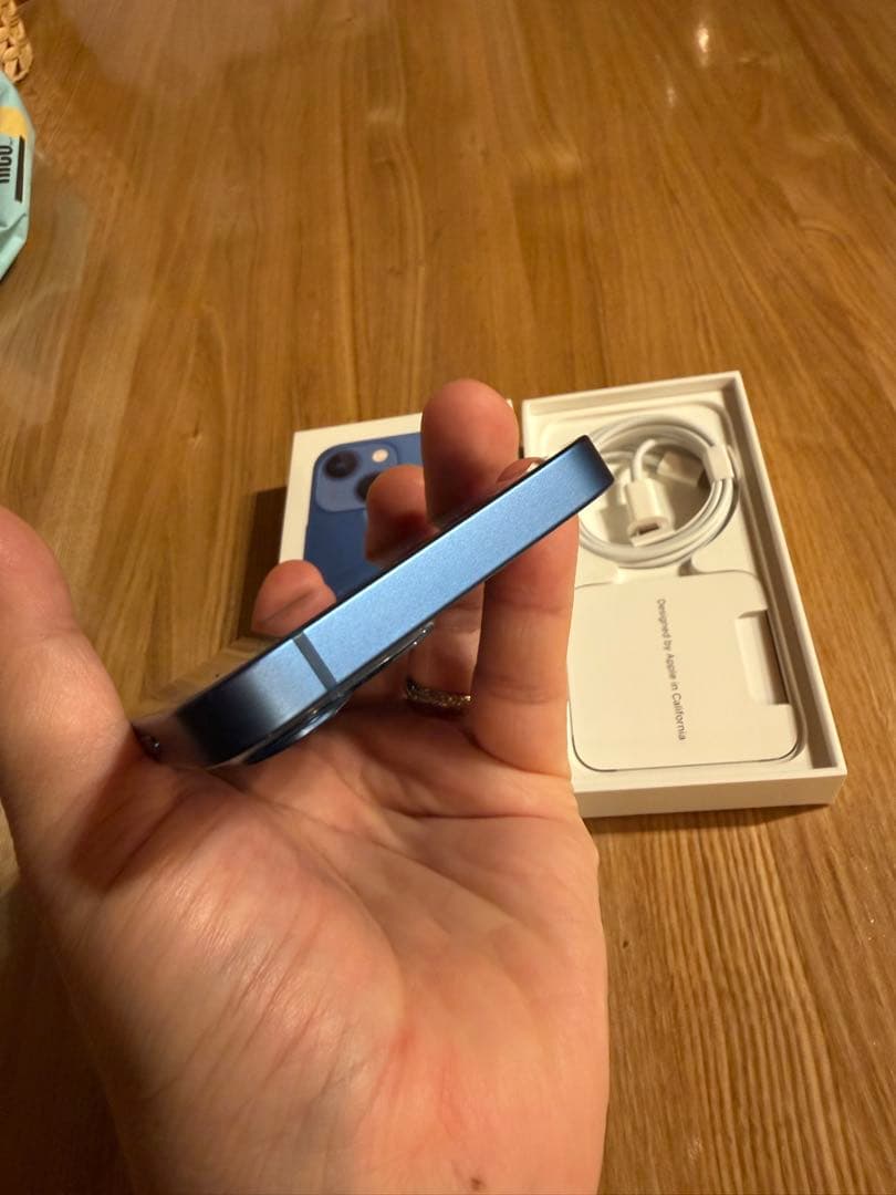 【美品】iPhone 13 mini 256GB ブルー SIMフリー 本体