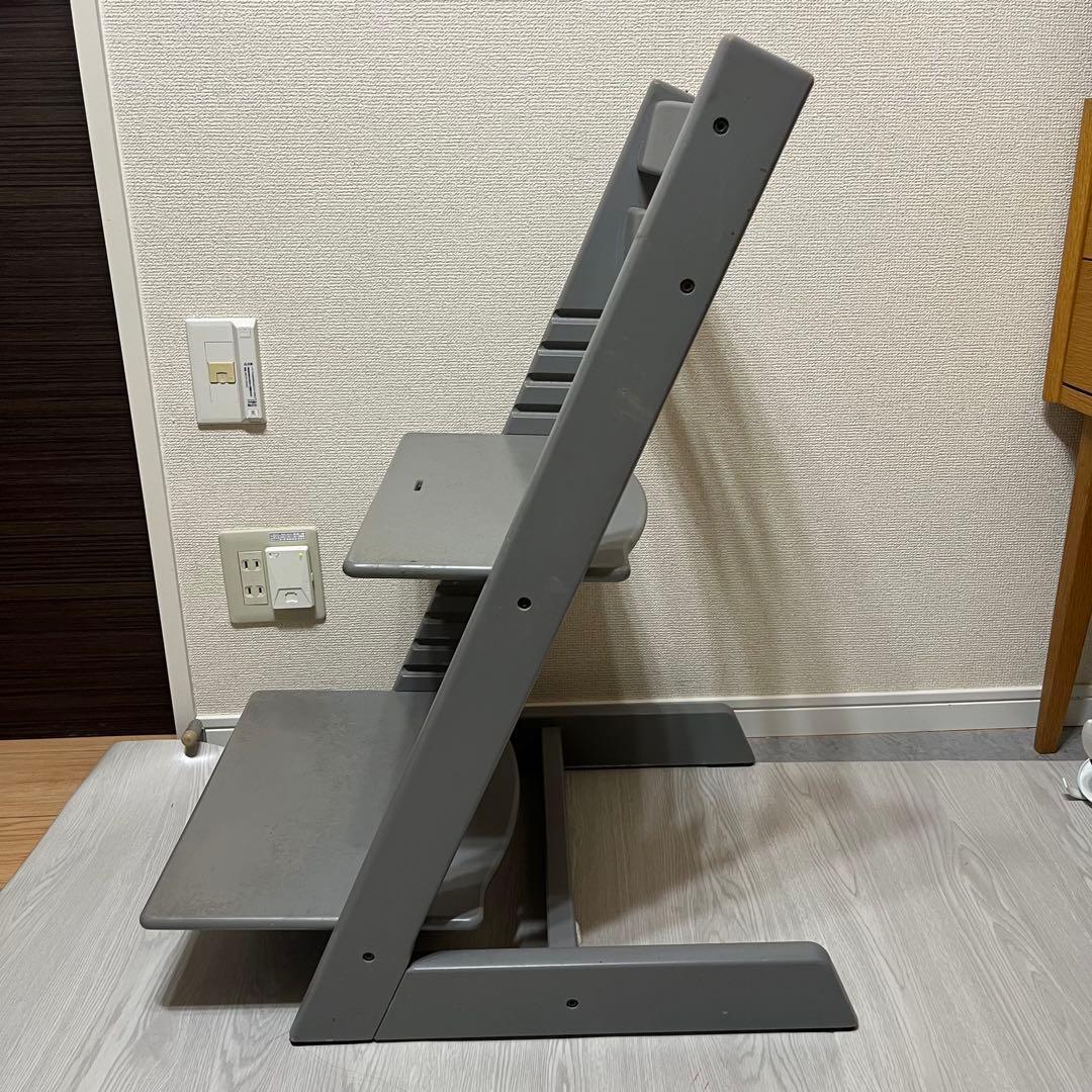 ①ストッケ トリップトラップ　グレー　シリアル4