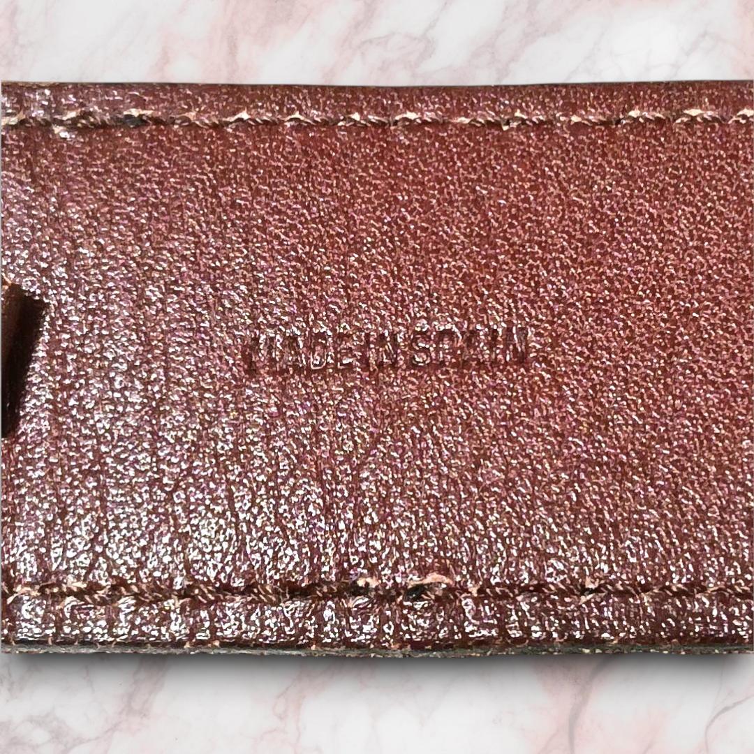 Cartier カルティエ マストライン ベルト レザー ボルドー 金属バックル