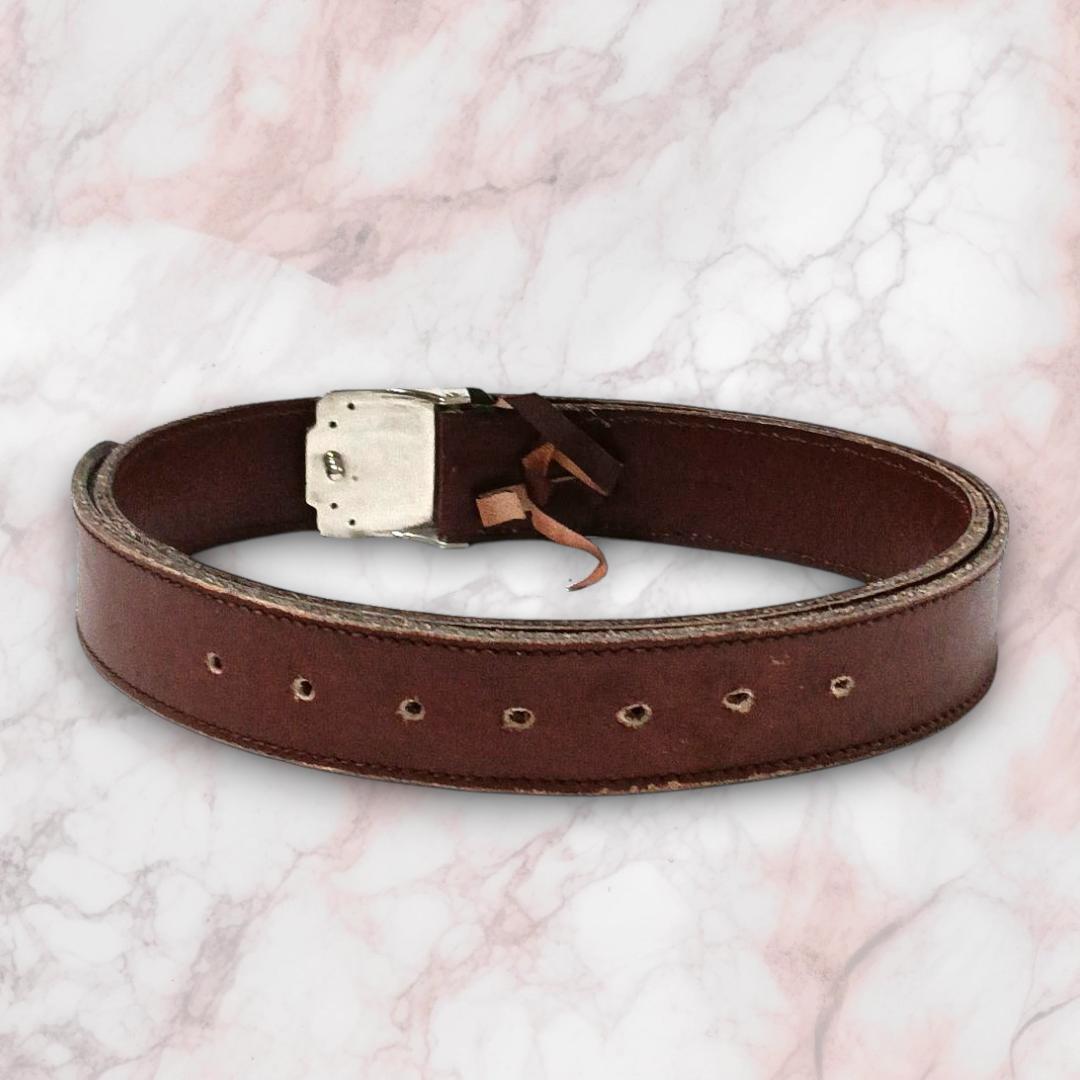 Cartier カルティエ マストライン ベルト レザー ボルドー 金属バックル